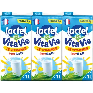Vitamini Maziwa 1.0% MG Vita'Vie 6x1L - LACTEL