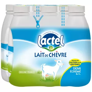 Sữa dê gầy 6x1L - LACTEL