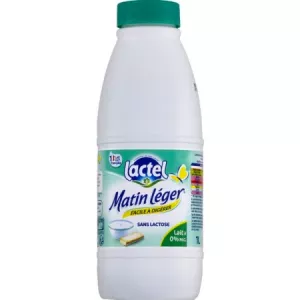 1L Matin Leger Ecreme Lactel - MATIN LEGER