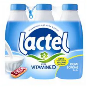 Halfvolle melk 6x1L - LACTEL