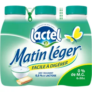 Lait facile à digérer 0;5% M.G 6x50cl - LACTEL