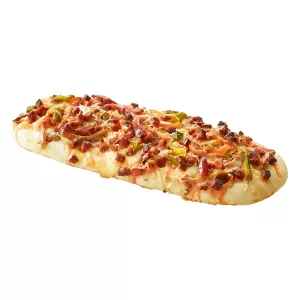Fougasse Choriz Poivron Lardon