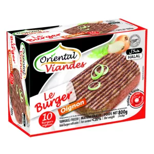 Beefburg Oign Surg Halal 10x80