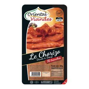 Chorizo Boeuf Halal 80g