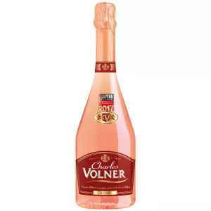 Игристое вино Brut Rosé, 75cl - CHARLES VOLNER