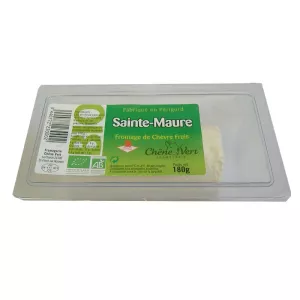 Fromage de Chèvre Frais Sainte Maure 17% 180g - CHENE VERT