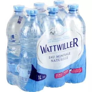 Eau minérale naturelle 6x1L - WATTWILLER