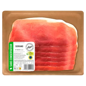 Jamon Seco Serrano 6tf 100g