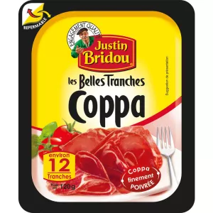 Les Belles Tranches Coppa, 120g - JUSTIN BRIDOU
