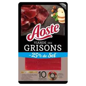 グラウビュンデン州の肉、70g - AOSTA