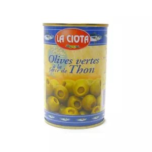 Green Olives with Tuna Stuffing, 120g - La CIOTA