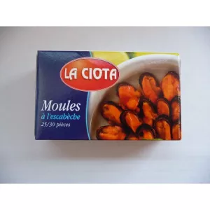 贻贝配 Escabeche； 111克 -  La CIOTA