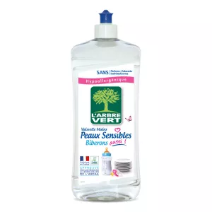 Líquido lavavajillas para pieles sensibles/biberones 750ml - L'ARBRE VERT