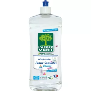Lavavajillas de lava de pieles sensibles hipoalergénicas líquidas 750 ml - L'arbre Vert