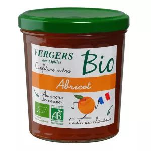 Mứt mơ hữu cơ 370g - VERGERS DES ALPILLES