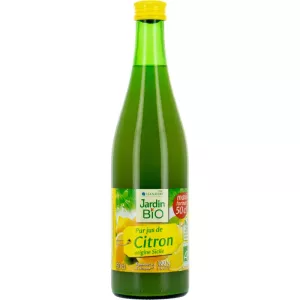 Suco de limão puro orgânico 50cl - JARDIN Bio