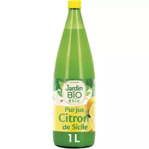 Juice Lemon Bio 1l - Jardin Bio Etic
