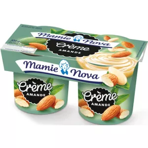 Creme Gourmande amande 2x150g - MAMIE NOVA