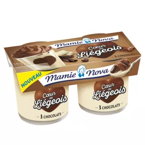 ハート オブ リエージュ 3 チョコレート 2x120g - MAMIE NOVA