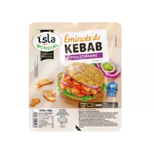 Eminces Poulet Saveur Kebab 2x