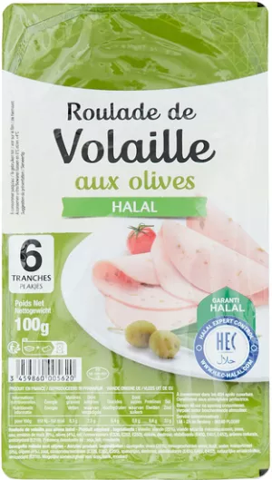 Pp 100g Roulade Volaille Olive