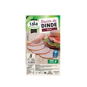 120gr Bacon de Dinde 10t - ISLA MONDIAL