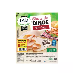225g Blc De Dinde Fume 8 Tr