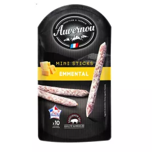 Mini Stick Emmentaler x10 100g - AUVERNOU