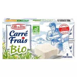 Carre Frais Bio 15%mg 8x25g