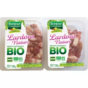 Lardon Nat 75gx2 Bio