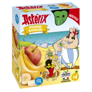 4x90g Pom Banana Sassa Vadak Asts - VERGERS CHATEAUBOURG