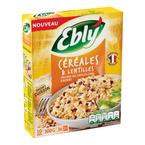 Cereais e Lentilhas, 3X300g - EBLY