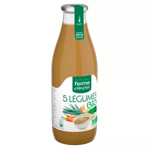 98 5 cl Brunnenkresse-Kerbel-Suppe - FERME D'ANCHIN