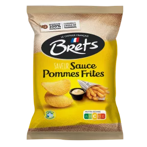 Chips Sauce Pommes Frites, 125g - BRET'S