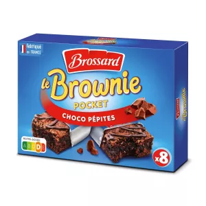Брауни с шоколадной крошкой 30г - Brossard