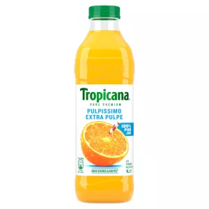 Pur jus d'orange extra pulpe 1L - TROPICANA