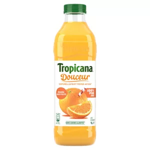Pur jus d'orange douceur 1L - TROPICANA