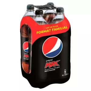عائلة تنسيقات الهضم القصوى 4 × 1؛ 5 لتر - PEPSI