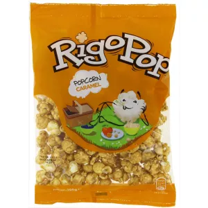 焦糖爆米花，100g - RIGOPOP