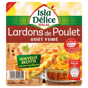 Lardons Plt Fume Sec.2x100g