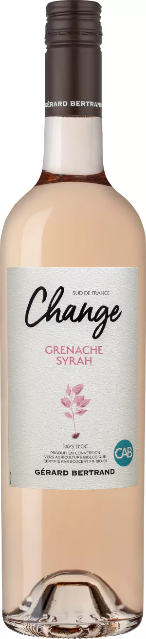 Vin Rosé Change Grenache Syrah, 13,5°, 75cl - GERARD BERTRAND