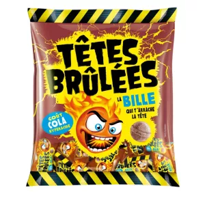 Têtes brûlées Cola 135g - VERQUIN CONFISEUR