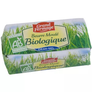 Beurr Moule Bio 1 2sel 250g
