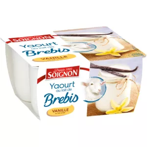 Yogurt di Pecora alla Vaniglia 4x110g - Soignon