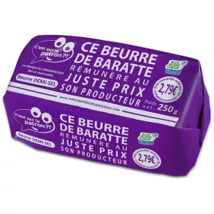 Butter Churn Half Salt 250g - WHO IS THE STRONGEST