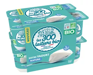 Yaourt bio nature - LES 300 & BIO