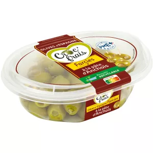 Ô liu xanh nhồi sốt cá cơm ngọt 200g - Croc'frais