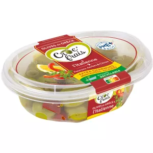Olive Greche Italiane Denocciolate 200g - Croc'frais