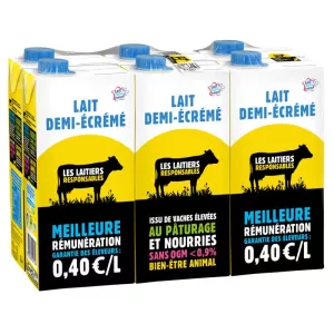 Laitiers Resp 1/2 Ec.bk6x1l