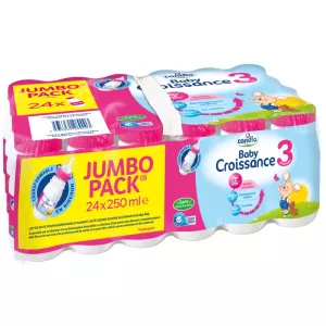 Lait baby croissance 3ème âge 24x250ml - CANDIA